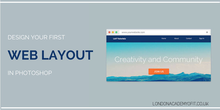 Design Your First Web Layout in Photoshop