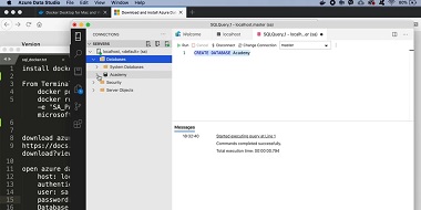Installing Microsoft SQL Server on Mac OS using Docker
