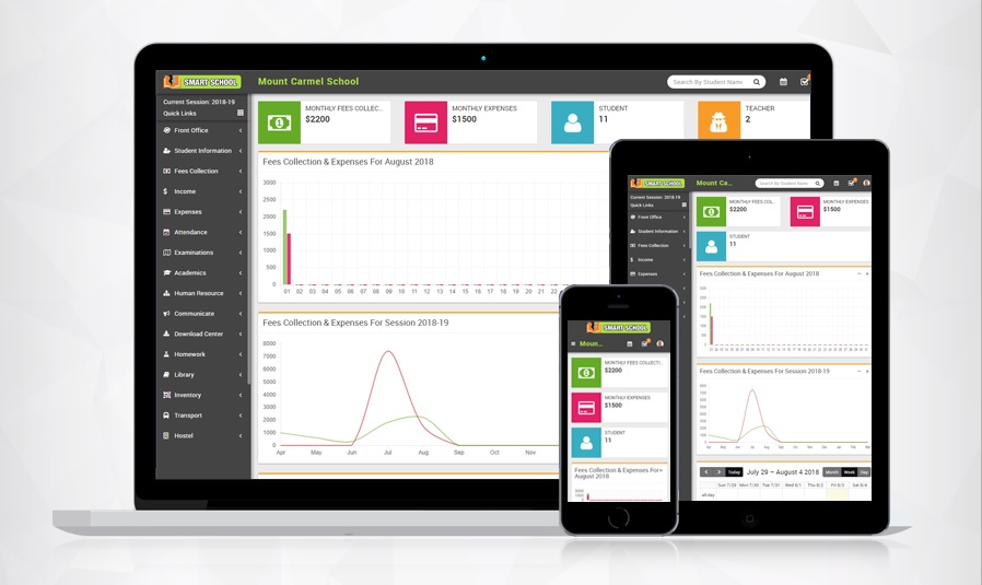 School Management System by London Academy of IT