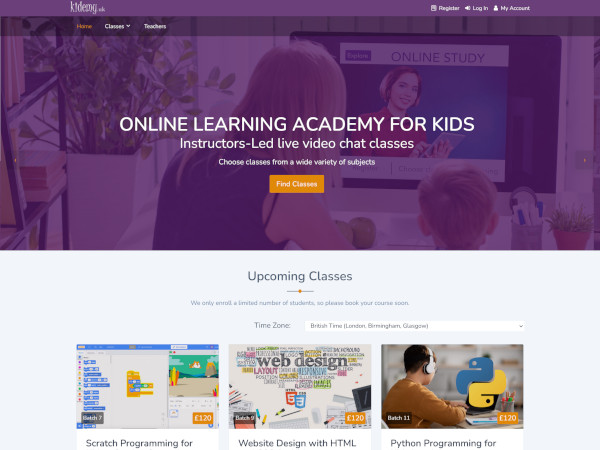 Online Learning Academy for Kids