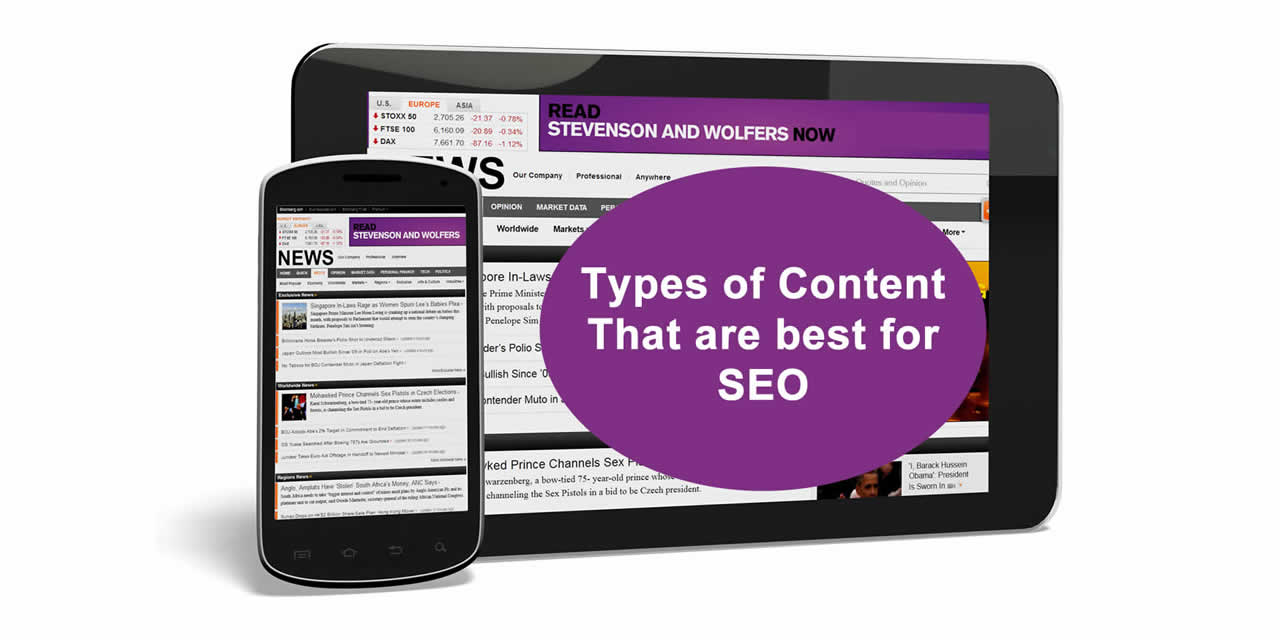 Types of Content That Are Best For SEO