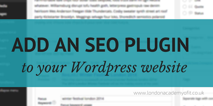 Add an SEO Plugin to Your Wordpress Site