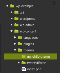 Creating a WordPress child theme - Step 6