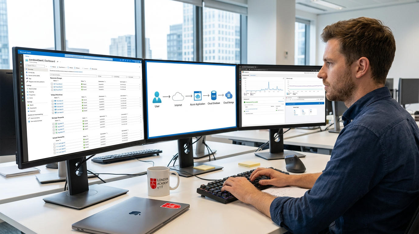 Cloud Computing with Microsoft Azure Training Course at London Academy of IT