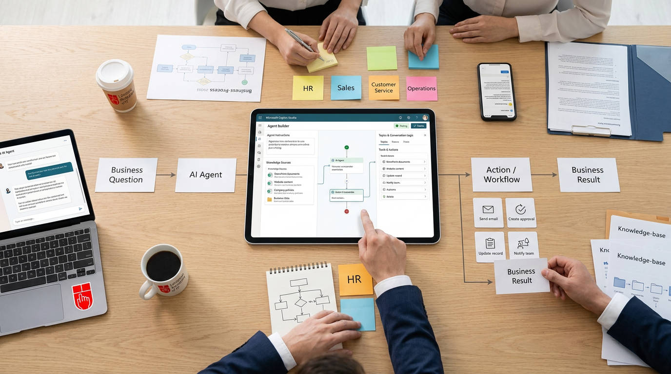 Microsoft Copilot Studio & AI Agents for Business Training Course at London Academy of IT