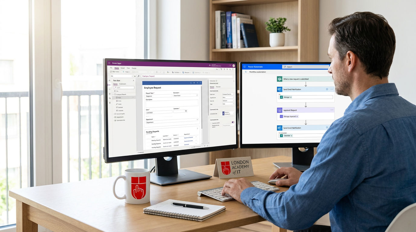 Microsoft Power Platform: Power Apps & Power Automate Training Course at London Academy of IT