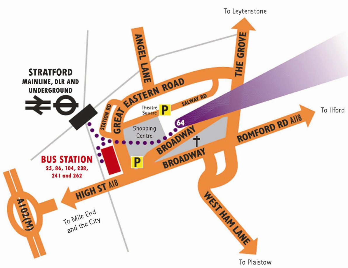 Map of 64 Broadway