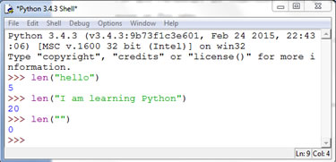 Python basic hand-on tutorial on using built-in functions